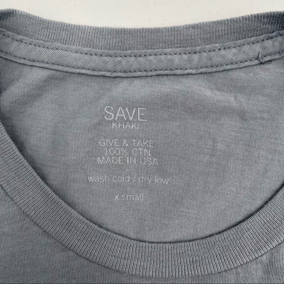 SAVE KHAKI NATL PARK SERVC T-Shirt Extra Small Shirt National Parks Travel NWOT - Picture 4 of 7